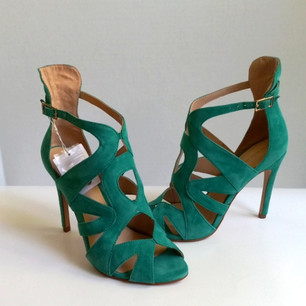 ZARA GREEN SEXY HEELS